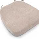 AAAAAcessories Chair Cushions for Dining Chairs, 17 x 16 x 2 in, Set of 1, 17x16x2"-1 Pack