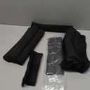 Upgrade Door Draft Stopper 30-36 inch,Door Stoppers for Bottom of Door,Under Door Noise Stopper,Door Noise Blocker,Door Draft Blocker (Black - 1 Pack)