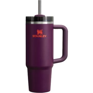 STANLEY Quencher H2.0 Tumbler with Handle and Straw 30 oz | Flowstate 3-Position Lid | Cup Holder Compatible for Travel | Insulated Stainless Steel Cup | BPA-Free | Plum