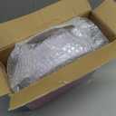 WDF 60pcs White Plastic Plates -10.25inch Baroque White Disposable Dinner Plates for Upscale Parties/Wedding