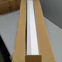 Baseboard Heater Covers with Left and Right Endcaps,Suit for Bathroom & Hydronic System for Replacing Old Cover Galvanized Steel Slip-On White (3ft)