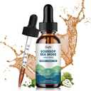 2 x Catfit Soursop Liquid Drop  Soursop Drops for Cell Support, Antioxidant, Relaxation & Immune Boost with Sea Moss, Turmeric, Black Pepper, B6 C, Zinc, Sugar Free, Gluten Free, Vegan, 1 Fl Oz