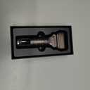 Electric Razor for Men with Pop-Up Trimmer: Rechargeable Cordless Foil Shaver for Face - Wet/Dry/Anti-Slip Waterproof Shavers with LED Display - Metal Handheld Design Light Gray