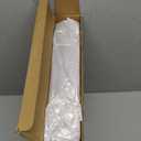 Acrylic Serving Tray with Gold Handles - 11"x14" Decorative Clear Tray, Green and Blue Watercolor Botanical - Vanity, Cofee Table, Bar Cart, or Bathroom Organizer