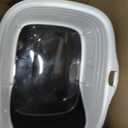 Arm & Hammer Rimmed Cat Litter Box with High Sides and Microban, Made in USA