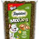 Temptations MixUps Crunchy and Soft Cat Treats, Catnip Fever, 16 oz (EXP 01/01/26)