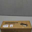 Under Desk Cable Management Tray Black, Cinati Wire Organizers No Drill, Cable Tray with Clamp for Wire Management, Cord Organization Box for Office, Home - No Damage to Desk (13.4"-1 Pack)