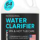 AquaDoc Spa Clarifier & Hot Tub Clarifier for Fast Acting Cloudy Water Treatment - 64oz - to Keep Your Spa Clear & Balanced - Made in USA