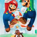 Franco Super Mario "Official Nintendo" Kids Super Soft Cotton Bath/Pool/Beach Towel, 58 in x 28 in