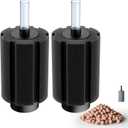 Aquarium 80-150 Gallon 2 Pack Sponge Filter with Air Stone and Ceramic Media Quiet Fish Tank Filters fit Breeding Fry Betta Shrimp Fish Tank