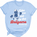 Take Me Out To The Ballgame Shirt, Baseball Game Day Tee, Vintage Sports Fan T-Shirt, X