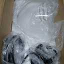 Bagood 6 Inch Black Mini Hanging Pendants Light Contemporary Globe Pendant Kitchen Island Modern Pendant Lights with Clear Glass Adjustable Hanging Light Fixture for Dining Room Bedroom (Bulb Incl.)