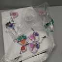 24 Pack Heart Shape Watercolor Paint Set 12 Colors Washable Paint with Paintbrush Water Color Wedding Gift for Prizes Art Activity Party Favor Supplies