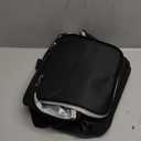 Insulated Lunch Bag, Lunch Box for Men, Double Deck Reusable Lunch Bag for Work Outdoor Picnic Day Trips - Heavy Duty Leakproof Cooler Bag Organizer for Adults(Black, 18L)