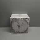 Nervure 100 Pieces Gold Plastic Plates - 10.25 inch Gold Dinner Plates - Heavyweight White and Gold Disposable Plates Ideal for Wedding & Party