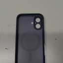 TOCOL Magnetic for 16 Blue Case, Upgraded Full Camera Protection, Compatible with Magsafe, Drop Protection, Translucent Matte Back Bumper Phone Cover 6.1-InchBlue