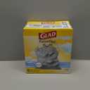 Glad Tall Kitchen Drawstring Trash Bags - Odorshield 13 Gallon White Trash Bag, Febreze Fresh Clean, 110 Count