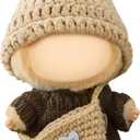 17cm Clothes Set (NO Doll): Hat & Overalls Set for 17cm Accessories Suit - Stylish Adorable Dolls Clothes Accessories - Cute Clothes for Dress up Unique Style (ZL-D001)