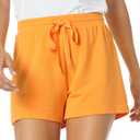 Amazon Essentials Women's Lightweight Lounge Terry Pajama Shorts (Medium, Yellow)