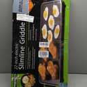 Presto 07072 22-Inch Extra Large Griddle, 22"x 13", Low Profile Design, Ceramic Nonstick, Black