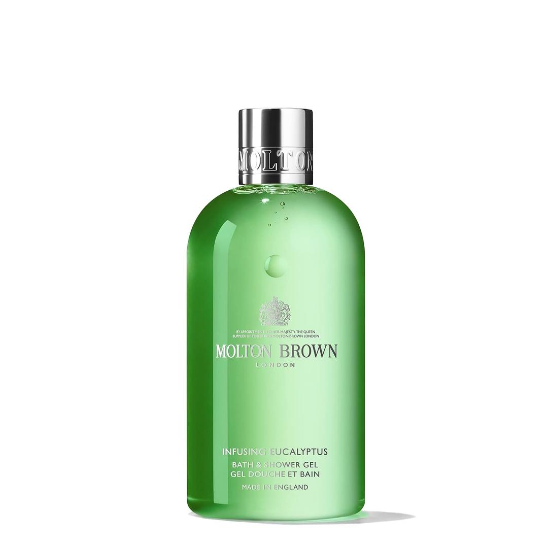 2 x Molton Brown Infusing Eucalyptus Body Wash 10 fl. oz.