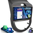 Inefala 2+64G Radio for Kia Soul 2010-2013 Android 15 Car Stereo 9'' Touch Screen CarPlay Android Auto, AHD Backup Camera, Bluetooth, GPS, WiFi, DSP