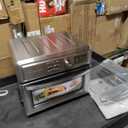 Cuisinart Air Fryer Toaster Oven, Digital Display, 1800 Watt Air Fryer Toaster Oven Combo with Adjustable Temperature and Controls, Stainless Steel Small Kitchen Appliance, TOA-65NAS, Silver