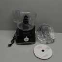 Hamilton Beach Food Processor & Vegetable Chopper for Slicing, Shredding, Mincing, and Puree, 8 Cup, Black