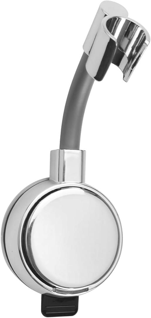 Suction cup Handheld Shower Head Holder,360 Adjustable Shower Holder for Wall RV,No Drill,Waterproof Shower Handle Holder,No Drill,Bathroom Accessories,Wall Mount Shower Wand Holder