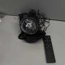 Hekation Christmas Halloween Outdoor Projector Lights, 15 Colors Water Wave Ocean Effect Night Light, Waterproof Yard Decorations With Remote and Timing