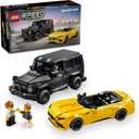 LEGO Speed Champions Mercedes-AMG G 63 & Mercedes-AMG SL 63 Building Toys - Kids Pretend Play Toy Cars for Boys & Girls, Ages 10+ Years - Gifts for Christmas - 76924
