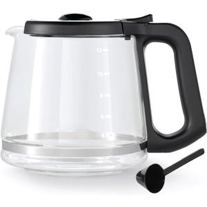 12-Cup Glass Coffee Carafe Replacement Pot Compatible with Mr Coffee