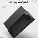 Sunglasses Organizer,Center Console Sunglasses Storage,Armrest Box Silicone Eyeglasses Storage Box Compatible with Tesla (Model y Juniper)