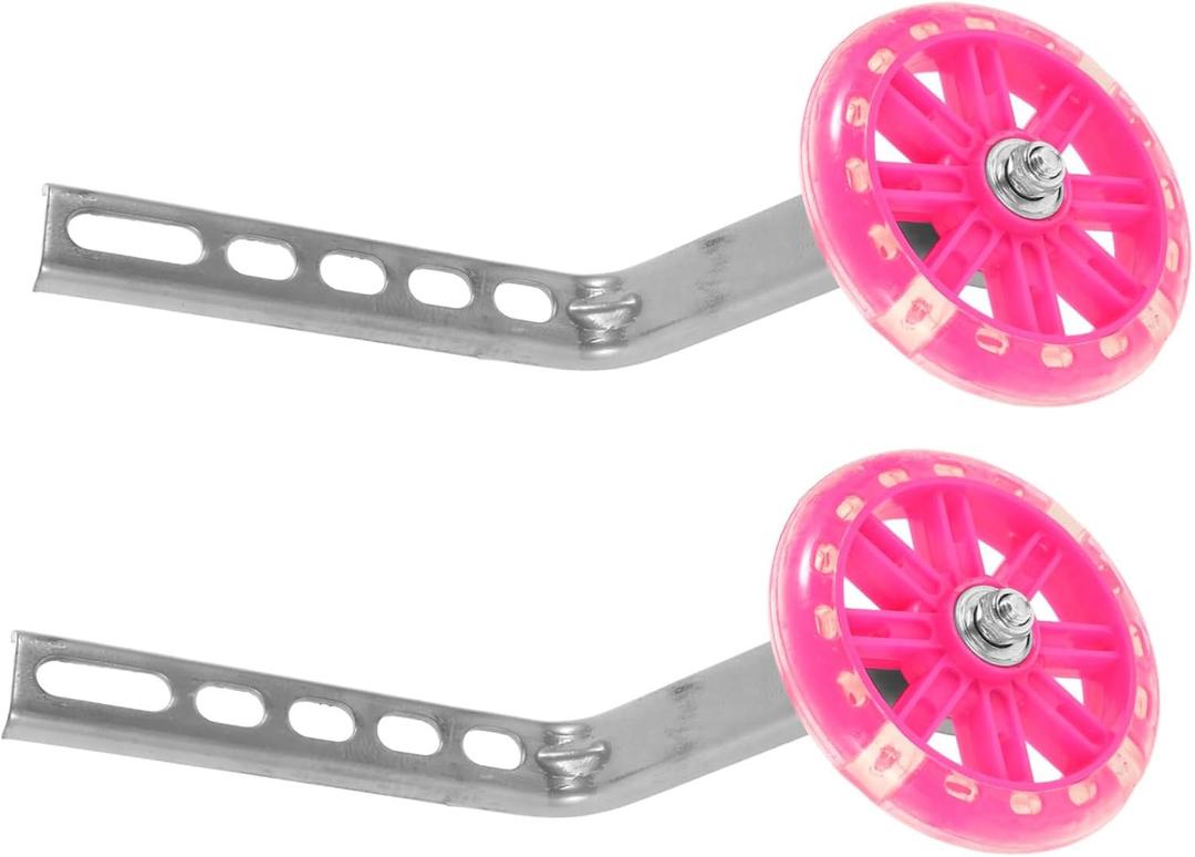 1Set Wear Resistant Bike Training Wheel Replaceable Auxiliary Stabilizers for LED Balance for Bikes