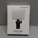 XINBAOHONG Rechargeable Selfie Light, Clip Fill Light for Phone Laptop Tablet Portable Light for Video Conference Live Streaming Zoom Call Makeup Picture (Black)