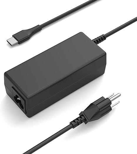 NNQEKBUF Universal 45W 65W USB C Laptop Charger Compatible with Hp Chromebook，Dell,Lenovo,Acer,Asus,Samsung Galaxy,Google and Other Type C Fast-Charging Computer AC Adapter Power Cord Supply