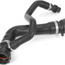 Engine Coolant Radiator Hose Pipe Upper 17127537107 17127593490 Compatible with BMW X5 E70 2006-2010