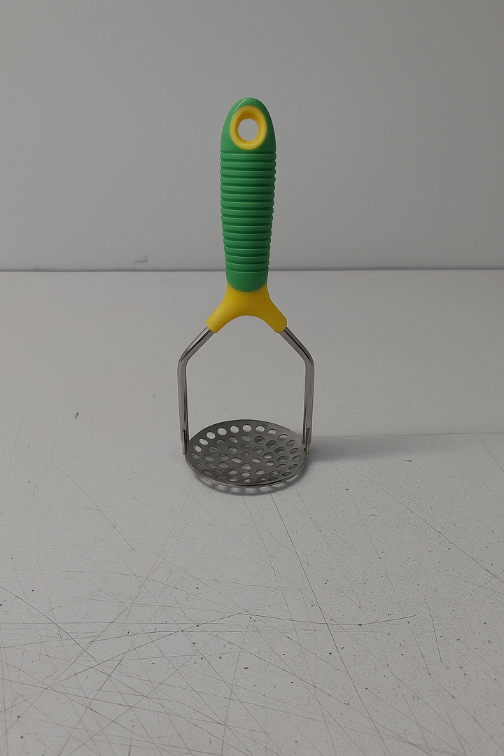 Stainless Steel Potato Masher Vegetable Smasher Kitchen Gadget Easy Cleaning