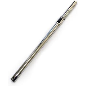 Replacement Vacuum Wand Hose - Adjustable Length (32mm/1.25") Chrome-Plated Metal Tube w/Adapter - Fits Hoover, Electrolux, Kenmore, Dirt Devil (Not for Miele)