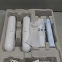 Philips Sonicare Electric Toothbrush with DiamondClean Brush Head 2-Pack Bundle, Rechargeable Electric Tooth Brush with Pressure Sensor, Sonic Electronic Toothbrush, Travel Case, White