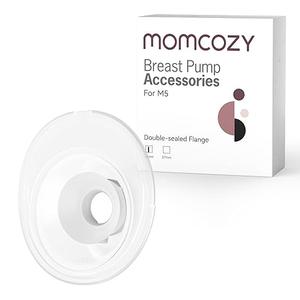 Momcozy Double-Sealed Flange 24mm Compatible with Momcozy M5 Breast Pump. Original M5 Breast Pump Replacement Accessories, 1PC (24mm)