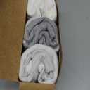 3-Pack Organic Baby Swaddle Sleep Sacks - Swaddles for Newborns, Infant 0-3 Months, Baby Girls, Boys, Soft & Snug Newborn Sleep Sack, Nursery Swaddling Blankets (One Size (0-3 months),Cloud, OS)