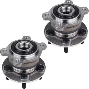 PAROD 512500 AWD Rear Wheel Hub Bearing Assembly fit for 2013-2018 Ford Escape, 2015-2019 Lincoln MKC (Pair)