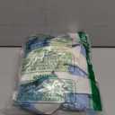 2 Pcs Baby Blue and White Bow Garland Banner 16.4 ft Bow Party Decorations for Girls Pastel Bow Ribbon Banner Bow Birthday Baby Shower Decorations Coquette Bridal Shower Party Supplies