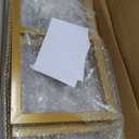 Curved Large Metal Arch Backdrop Stand, Set of 2 Wedding Arch Stand Flower Arch Stand Backdrop Arch Floral Wedding Arches for Ceremony Birthday Anniversary Valentine's Day Decorations (6.9FT & 6.2FT)