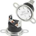 2 Pack DE47-20059B Microwave Thermostat Thermal Fuse Compatible with Samsung Models Replaces DE47-20059A, AP4580112, 2079767, PS4226453