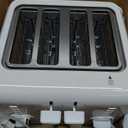 Cuisinart 4-Slice Compact Plastic Toaster, White, CPT-142P1