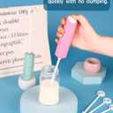 Handheld Electric Formula Stirrer,Electric Milk Frothers,Handheld Drink Mixer (Pink)