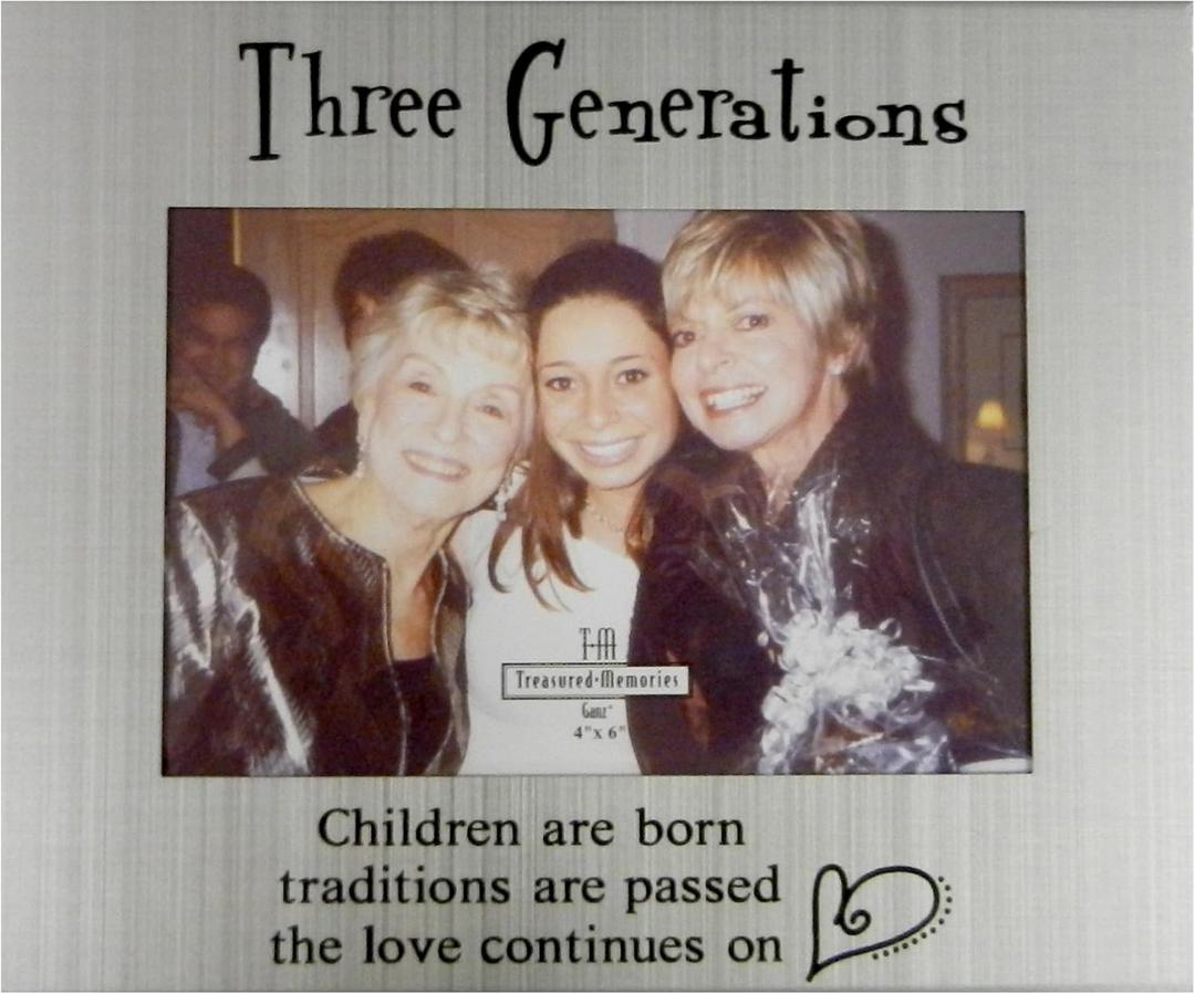 Ganz Three Generations Frame 4"x6" (EJ0441)