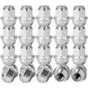 M12*1.5 Wheel Lug Nut 20PCS Compatible with for 2009-2023 Ford EcoSport/ Escape/ Fiesta/ Focus/ Fusion/ Ranger/ Transit/ Bronco/ Bronco Sport 2012-2019 Lincoln MKC/ MKZ 611-303 ACPZ-1012-H